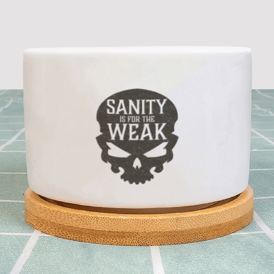 Demon Skull Sanity is for the Weak Plant Pots