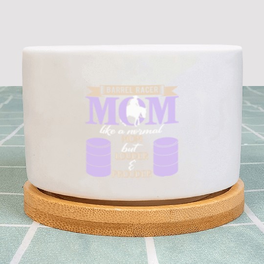 Barrel Racing Mom Plant Pots