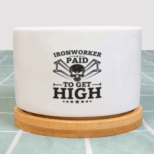 Ironworker Paid To Get High Plant Pots