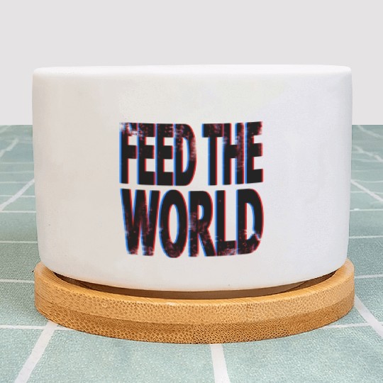 quot Feed The World quot Essential Plant Pots