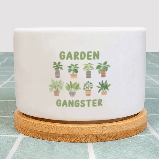 Garden Gangster Flower Enthusiast Plant Pots