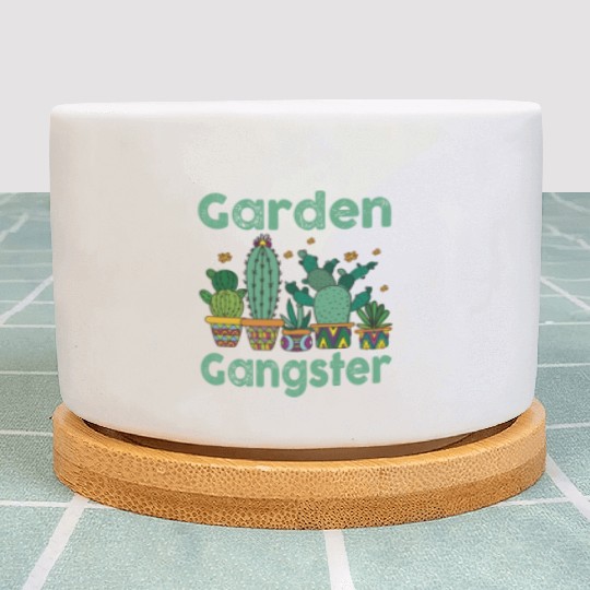 Garden Gangster Flower Enthusiast Plant Pots
