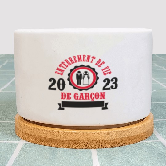 Bachelor Party 2023 - groom Game Over Wedding Plant Pots