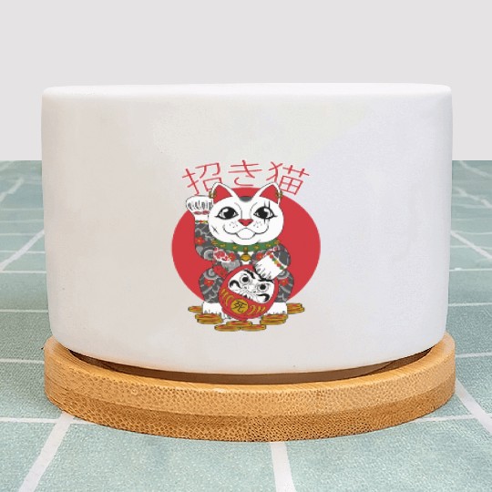 Maneki Neko Plant Pots
