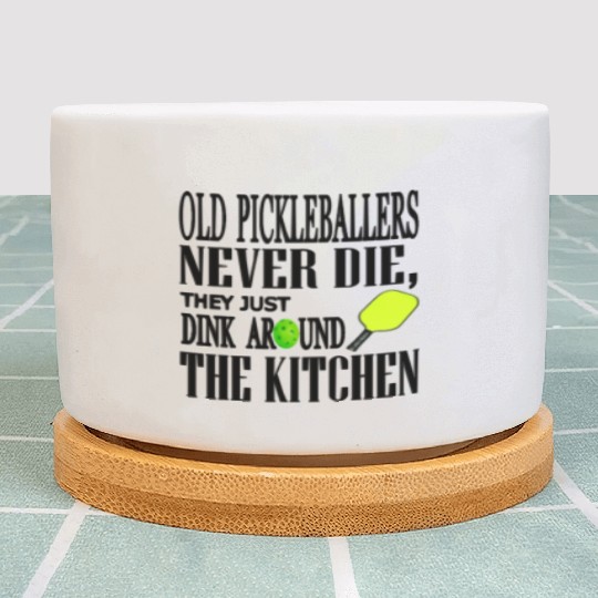 Funny Pickleball Saying Plant Pots