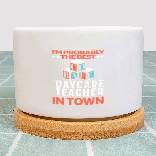 Daycare Teacher Funny Plant Pots