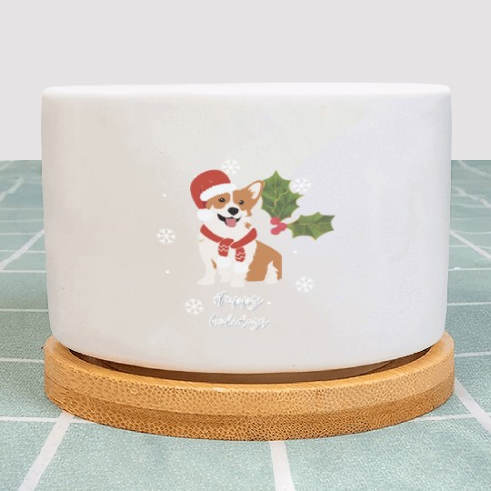 happy holidays Plant Pots