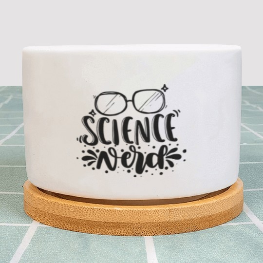 Science Nerd Geek Teacher Student Gift Ideas Plant Pots