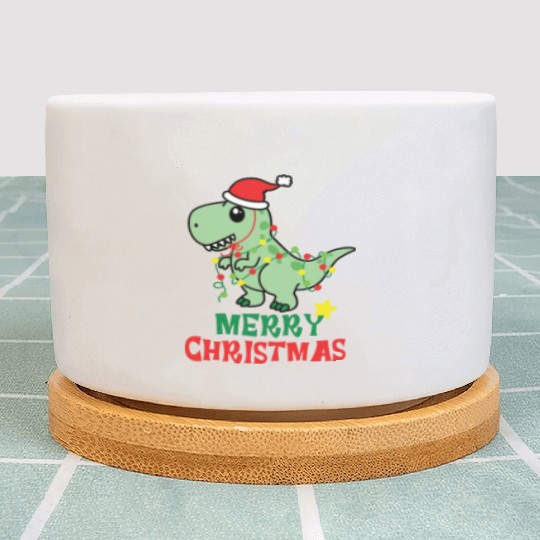 Minimalist Santa Claus Plant Pots