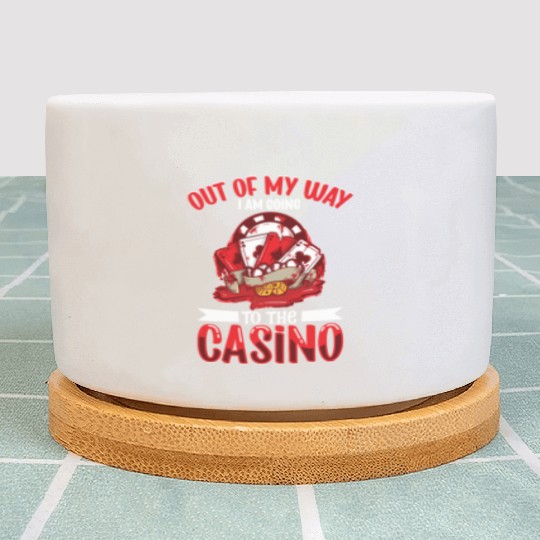 Poker Casino Poker Player Gambling Roulette Plant Pots