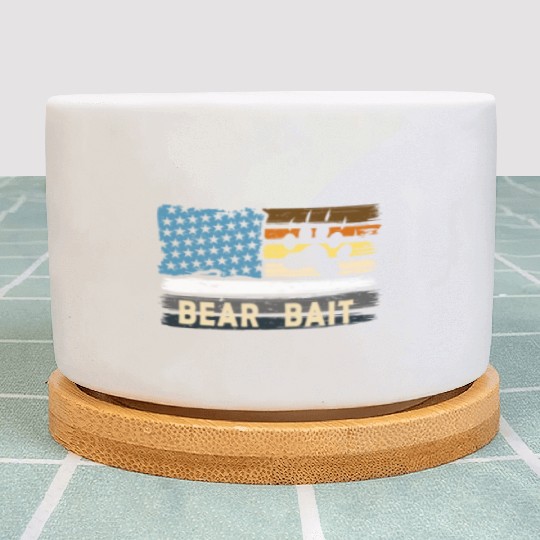 Gay Bear Bait Pride - Subgroup LGBTQ Community Plant Pots