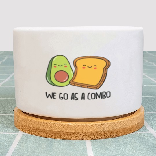 Siblings Avocado Toast Combo Big Sister Brother Plant Pots
