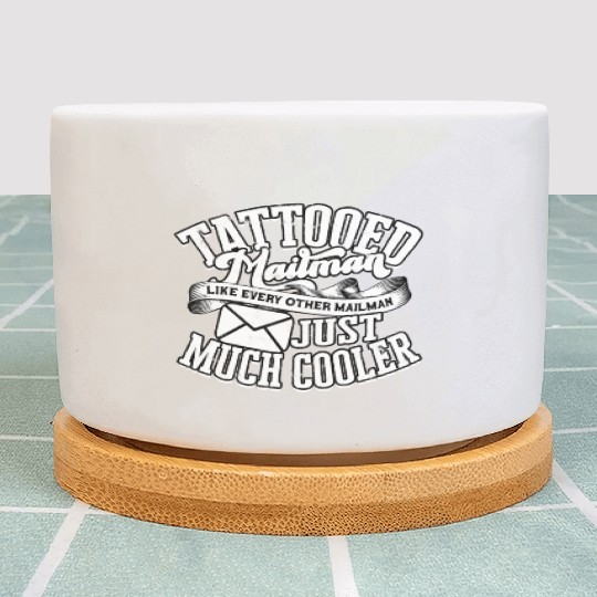 Mail Men Mail Carrier Postal Worker Postman Plant Pots