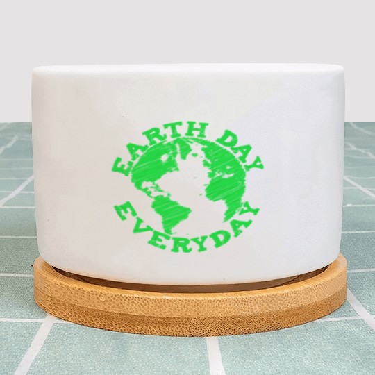 Earth Day Everyday Artitistic Design Save The Plan Plant Pots
