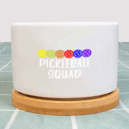 Pickleball Squad Design For Pickleball Players Plant Pots