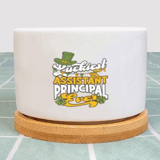 Assistant Principal Back School Teacher Principal Plant Pots