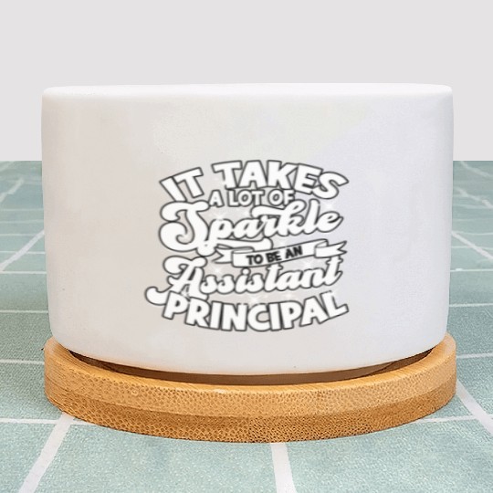 Assistant Principal Back School Teacher Principal Plant Pots