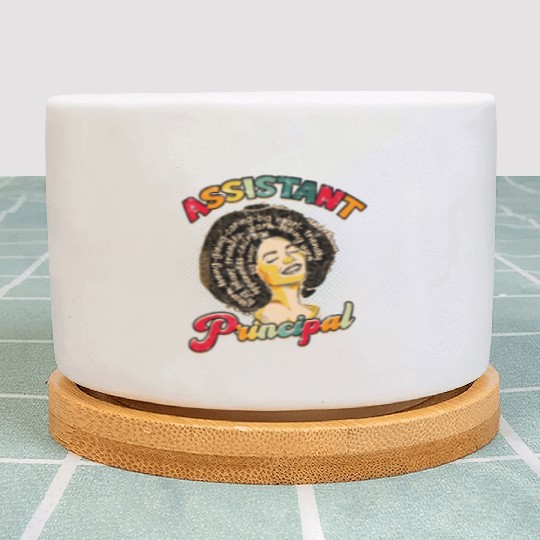 Assistant Principal Back School Teacher Principal Plant Pots