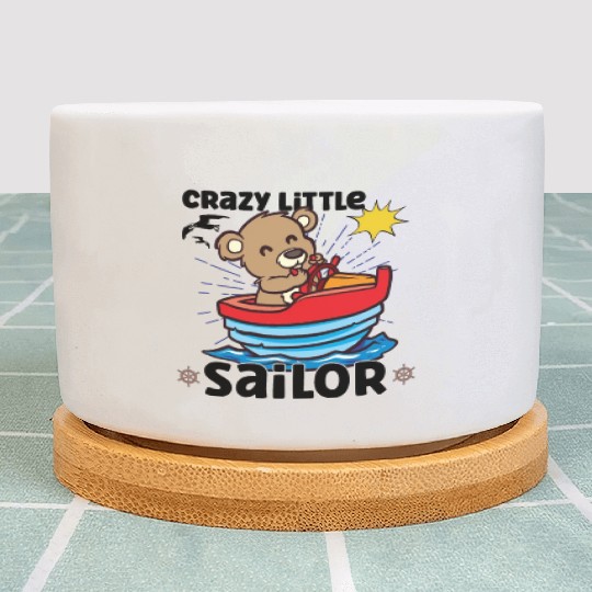 Sailing Sailboat Boating Kid Child Yacht Boat Plant Pots