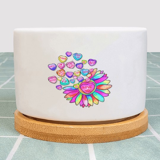 saint valentine s day Plant Pots