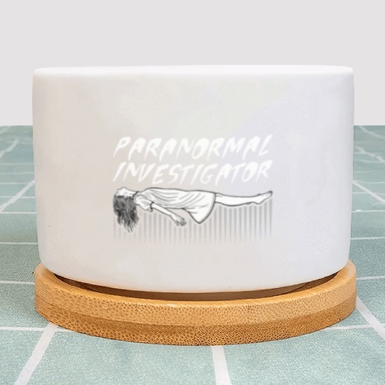 Ghost Hunting Paranormal Investigator Plant Pots