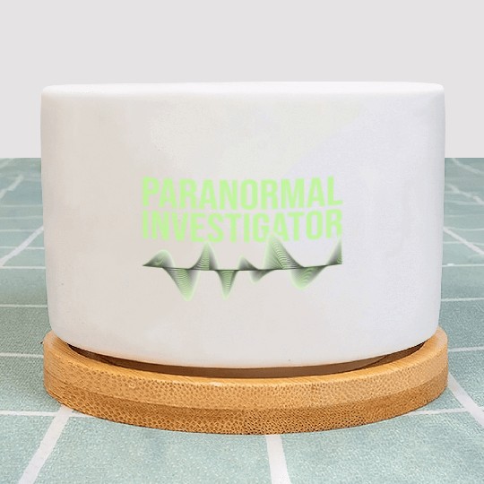 Ghost Hunting Paranormal Investigator Plant Pots