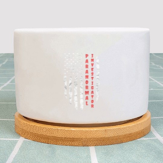 Ghost Hunting Paranormal Investigator Plant Pots