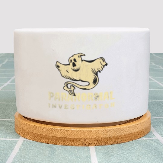 Ghost Hunting Paranormal Investigator Plant Pots