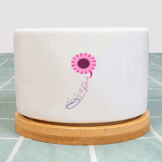 Love Will Prevail Bisexual Sunflower Bi Pride Plant Pots