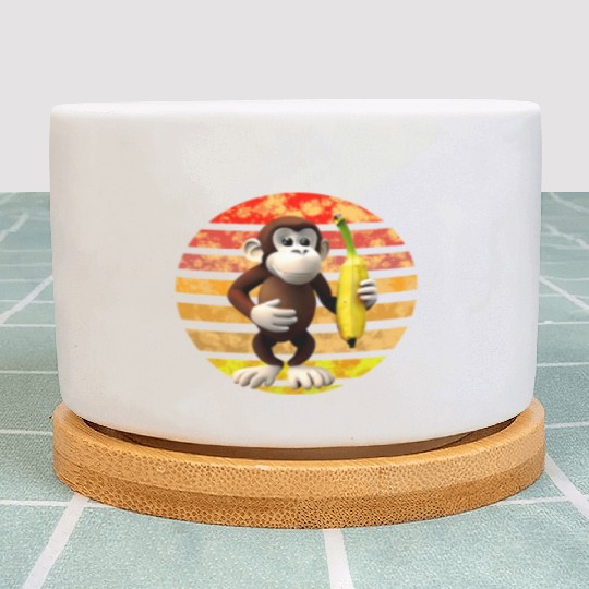 Banana monkey Plant Pots