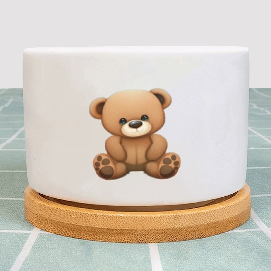 Cute Teddy Bear Plant Pots