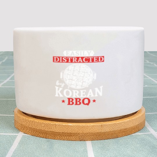 Korean BBQ, Korean Plant Pots