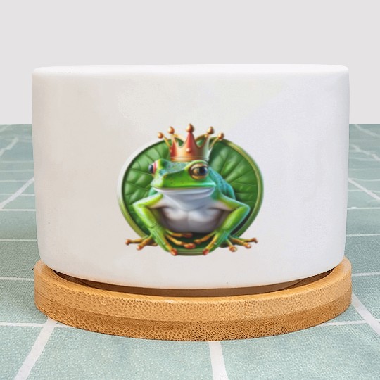 The Royal Frog Leap Plant Pots