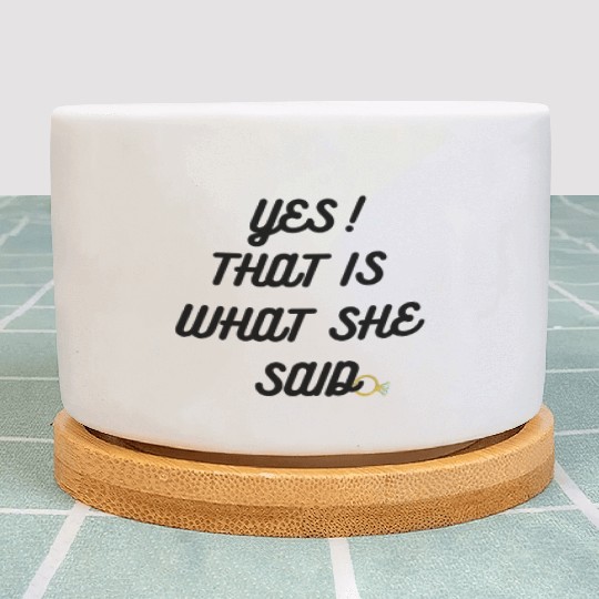 Engagement Plant Pots