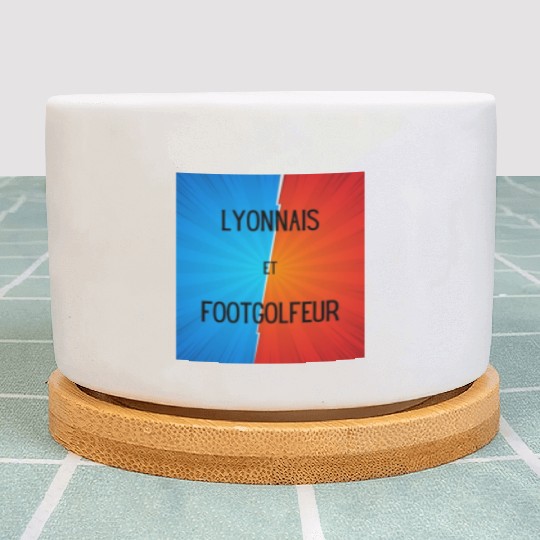 Lyonnais et footgolfeur Plant Pots