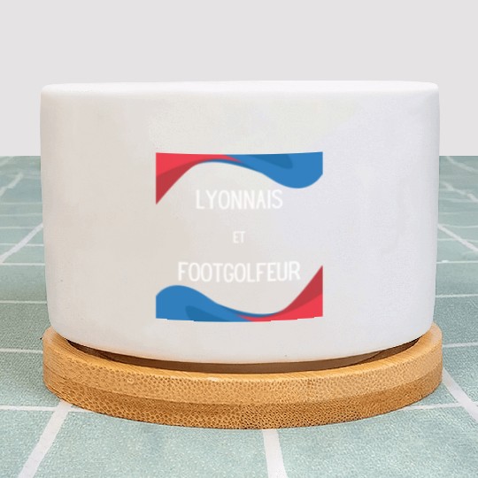 Lyonnais et footgolfeur Plant Pots