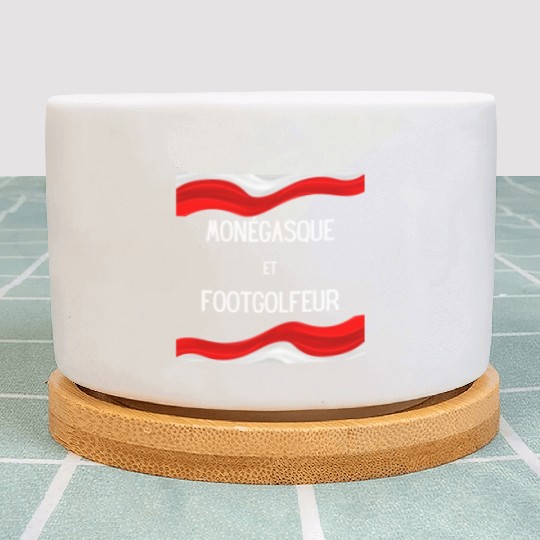 Monegasque et footgolfeur Plant Pots