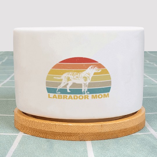 Labrador Mom For Labrador Lover Plant Pots