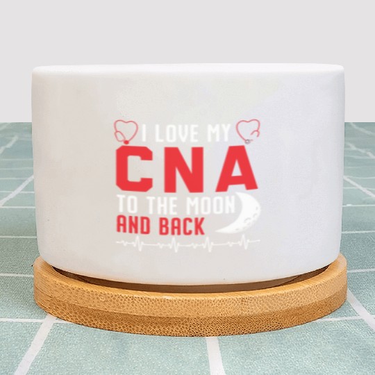 Certified Nursing Assistant Medical Worker CNA Plant Pots