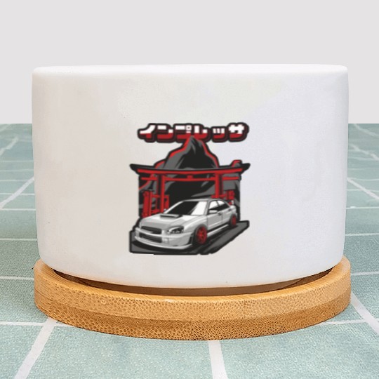 Impreza Bloopeye White Plant Pots