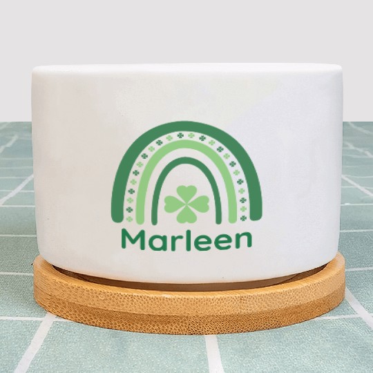 Marleen Clover Charm Boho Rainbow Plant Pots