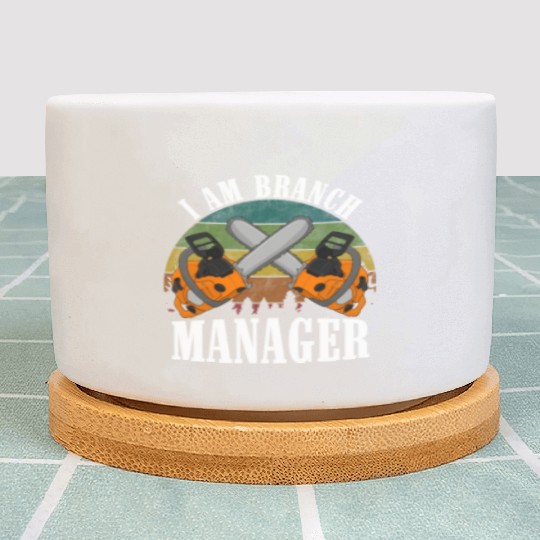 chainsaw Lumberjack Plant Pots