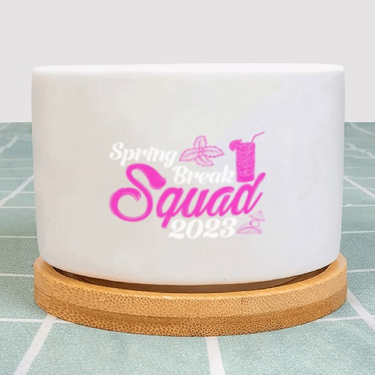 Spring Break Squad 2023 Vacation Spring Break Plant Pots