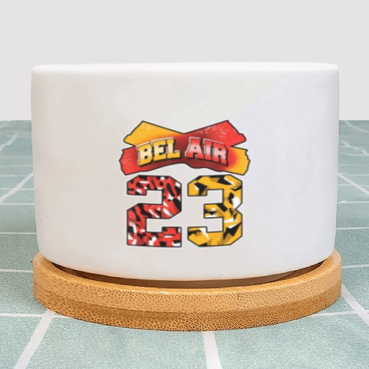 Fresh Air Number 23 Citrus 7s Matching Plant Pots