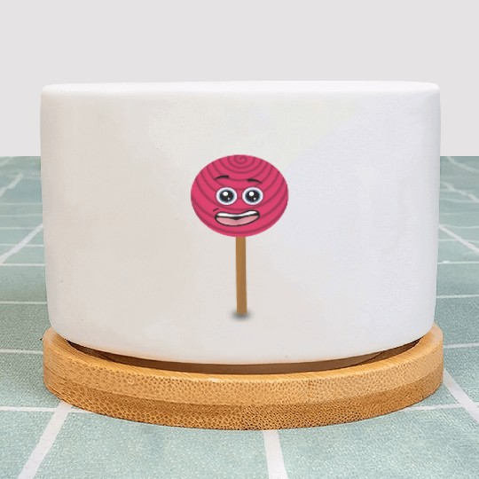 A cool lollipop Plant Pots