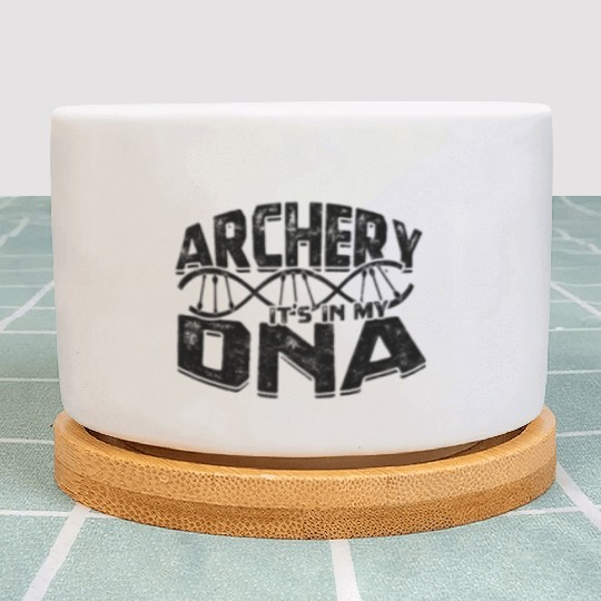 Archery - it's in my DNA - Archery Plant Pots