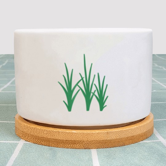 Green grass Plant Pots