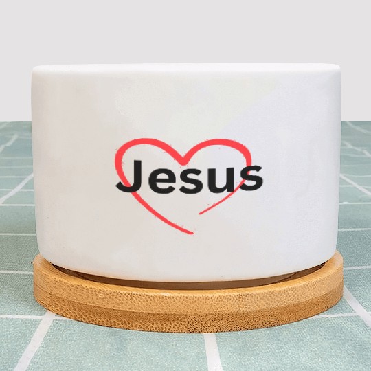 I Love Jesus Plant Pots!