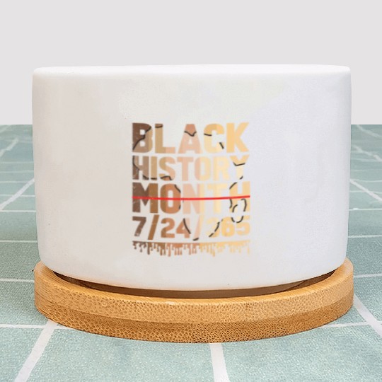 Black History Month Juneteenth BLM Black History 3 Plant Pots