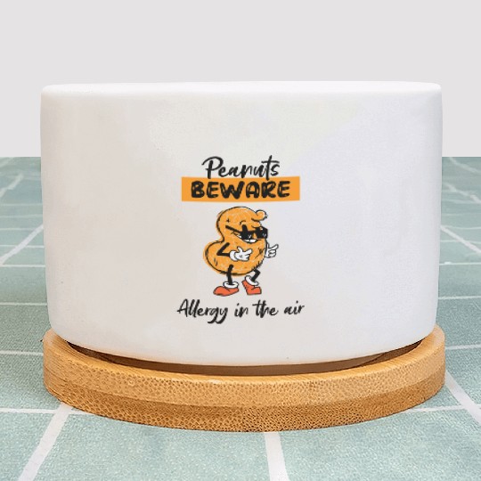 Peanuts Beware Allergy In The Air Peanut Allergic Plant Pots